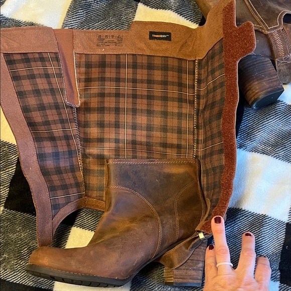 Timberland Earthkeepers TimberDry Waterproof Convertible Brown Leather Boots 9.5 - Picture 5 of 12